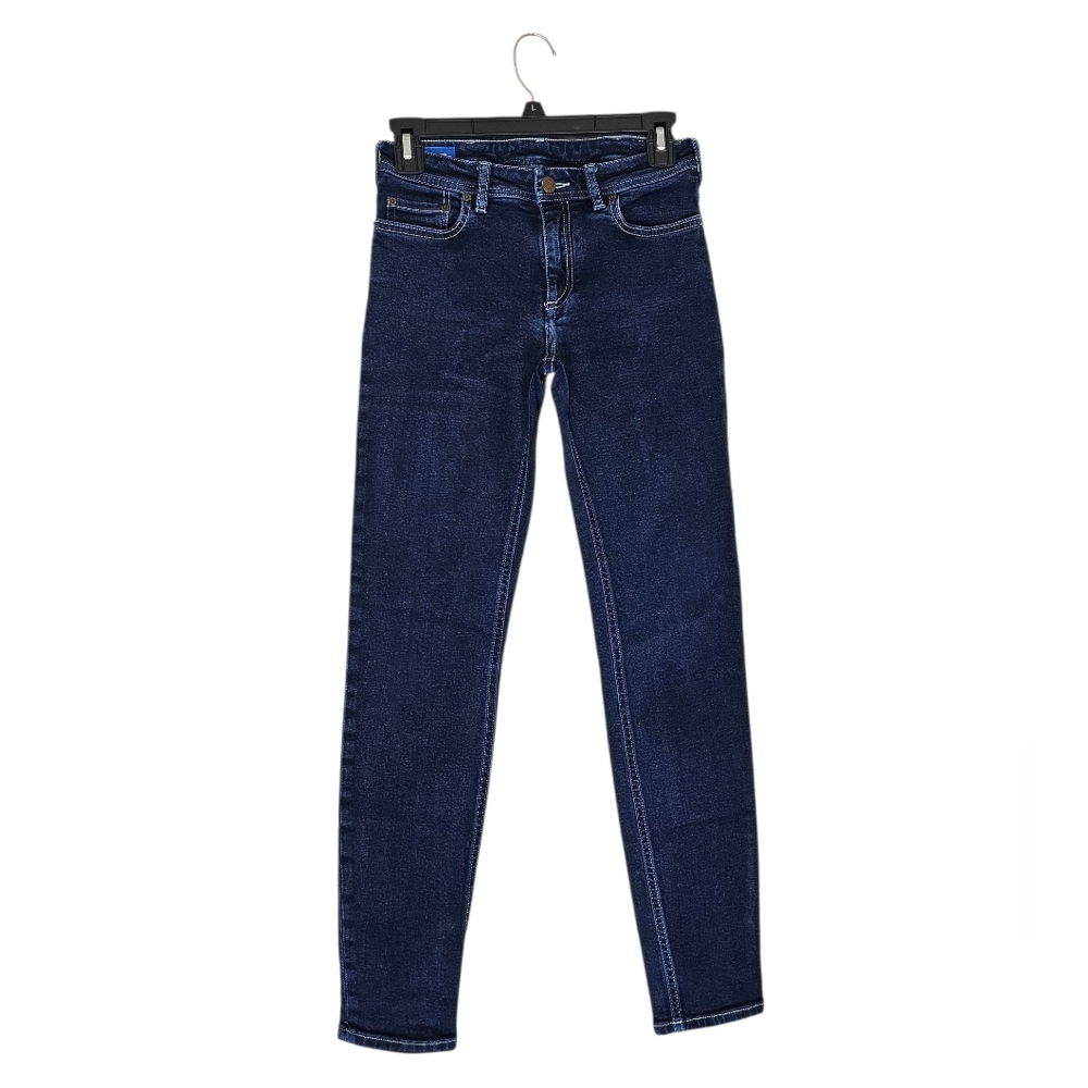 Acne Studios Mid Rise Skinny Ankle Blue Jeans 26 Preowned